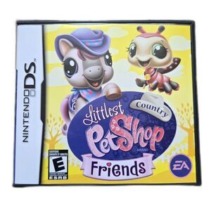 Littlest Pet Shop Country Friends Nintendo DS 3DS (CIB w/manual & sticker)Tested